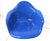 Eames Blue Arm Shell Chair by Herman Miller For Sale In Cincinnati - Image 6 of 13