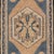 Vintage Turkish Oushak Rug With All-Over Sub-Geometric Medallion Design For Sale - Image 4 of 8