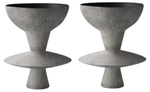 Unda Vase by Imperfettolab, Set of 2