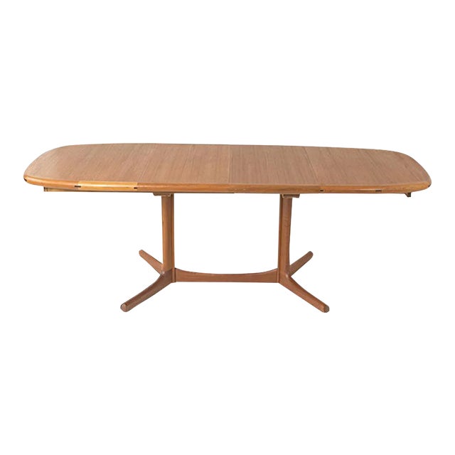 Extending Table in Teak from Dyrlund, Denmark, 1970 For Sale