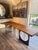 2000 - 2009 Live Edge Custom Dining Table For Sale - Image 5 of 14