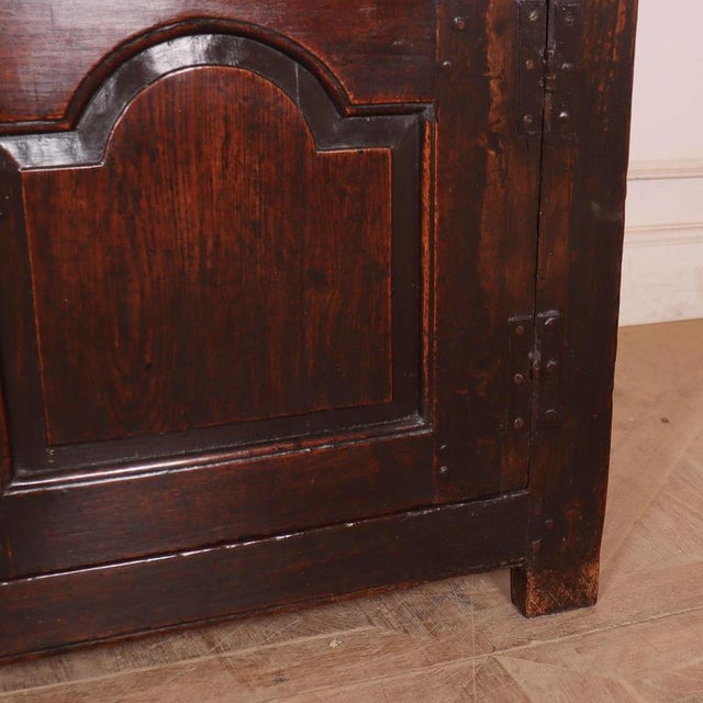Wood English Oak Dresser Base For Sale - Image 7 of 13