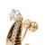 Vintage 14k Yellow Gold 1.43ct Diamond Stud Huggie Clip Dangle J Hoops Earrings, a Pair For Sale In Houston - Image 6 of 8