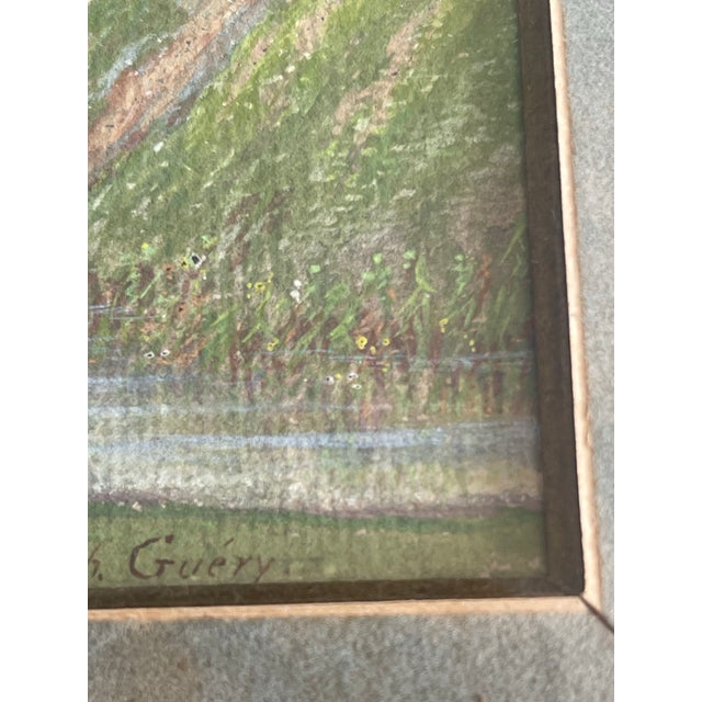 Impressionist 19th Century French Impressionist River Landscape – Attributed to Armand Guéry For Sale - Image 3 of 4