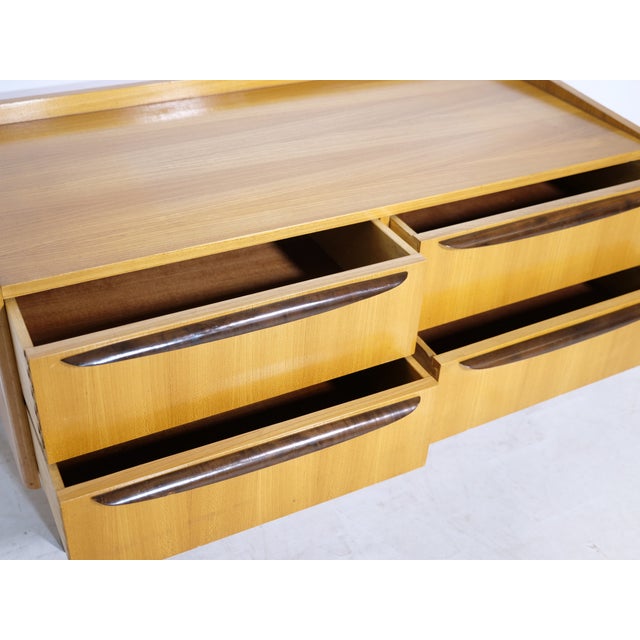 Wooden Lowboard with Drawers, 1960s For Sale - Image 11 of 12
