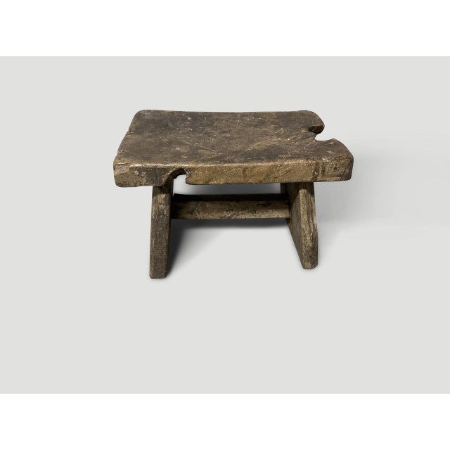 Contemporary Andrianna Shamaris Wabi Sabi Side Table or Stool For Sale - Image 3 of 6