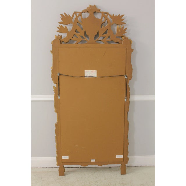 Mirror Fair High Quality Ornate Gold Frame Mirror For Sale - Image 9 of 13