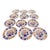 1970s Japanese Imari Style Porcelain Plates - Set of 12 For Sale