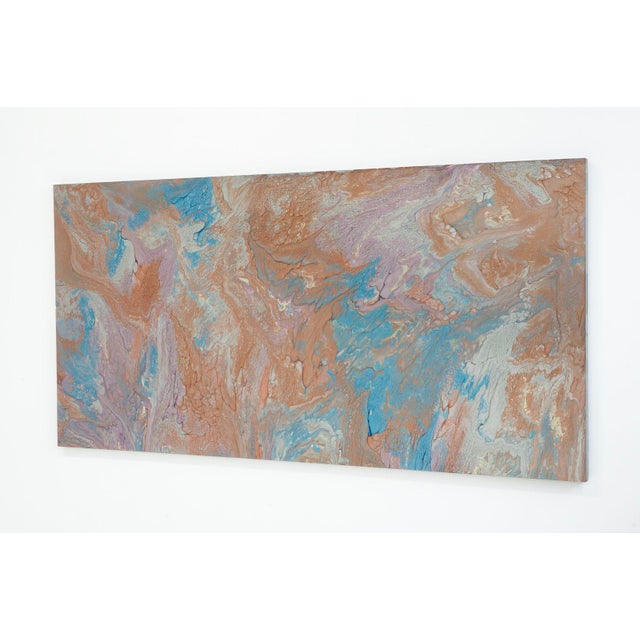 1970s Richard Mann Monumental Psychedelic Painting 1975 For Sale - Image 5 of 10