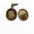 Late 19th Century Antique Aesthetic Period Movement Mixed-Metal Floral Locket Necklace C. 1880–1895 For Sale - Image 5 of 7