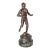 Early 20th Century Austrian Bronze of a Footballer Soccer Player For Sale