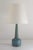 Danish Blue Stoneware Table Lamp by Linnemann- Schmidt for Palshus, 1960s For Sale - Image 11 of 18