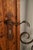 Handcrafted Solid Wood Rustic Double Exterior Door – Custom Mexican Design Made to Order For Sale In Denver - Image 6 of 16