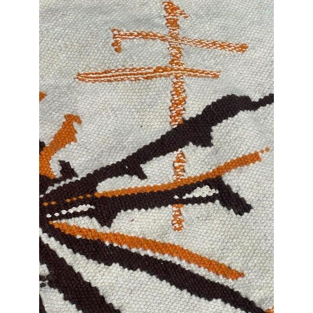 Modern Aubusson Tapestry by M Ravaux Maison, 1970s For Sale - Image 11 of 18