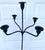 Gothic Antique Hand Forged Wrought Iron Candelabras Floor Candle Stands - A Pair For Sale - Image 3 of 5