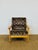 Brutalist Vintage Chair in Beech and Geometric Fabric, 1970 For Sale - Image 3 of 18