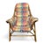 Wood Wicker Jungle Armchair attributed to George Coslins for Gervasoni For Sale - Image 7 of 7