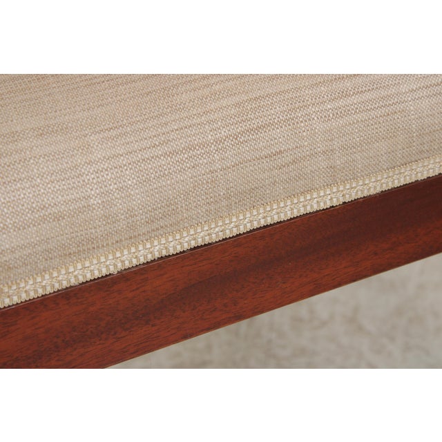 Set of 8 Kindel Neoclassical Mahogany Dining Room Chairs For Sale - Image 10 of 18