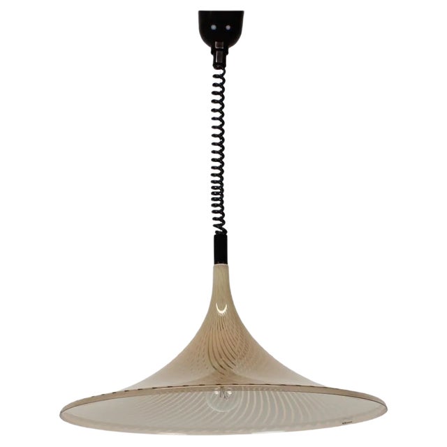 Mid-Century Adjustable Pendant from Meblo, 1970s For Sale