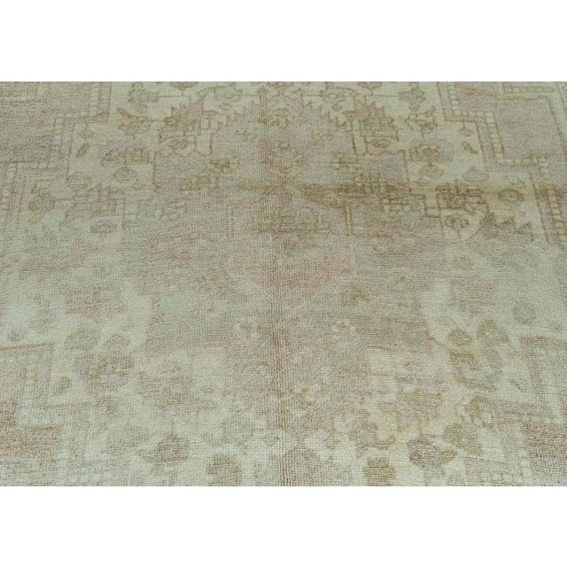Turkish Vintage Rug 6'8" x 11'1" #20524 For Sale - Image 4 of 8