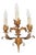 Florentine Hollywood Regency Wall Lamp, Italy, 1970s For Sale