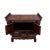 Chinese Brown Stain Altar Carving Low Kang Table Display Stand For Sale - Image 4 of 6