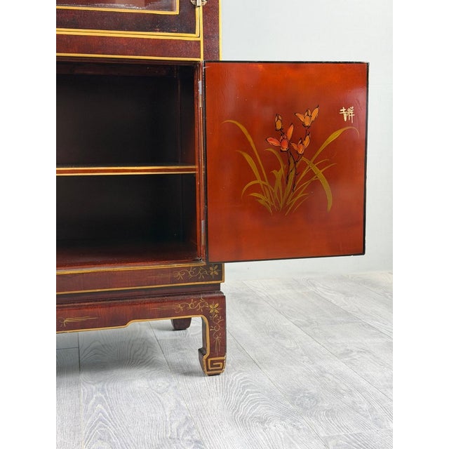 Wood 20th Century Japanese Display Case For Sale - Image 7 of 12