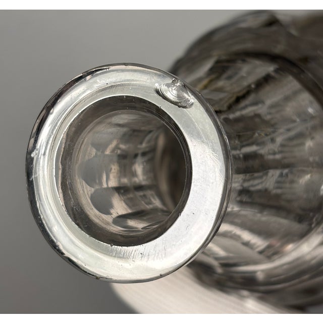 Glass Montcenis Decanter from Baccarat, 1830s For Sale - Image 7 of 15