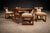 Wood “Cuiaba” Dining Set in Hardwood, Sergio Rodrigues, 1970s For Sale - Image 7 of 13