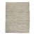 Beige Khaki 20th Century Thin Moroccan Flat-Weave - 4'9" x 5'8" For Sale
