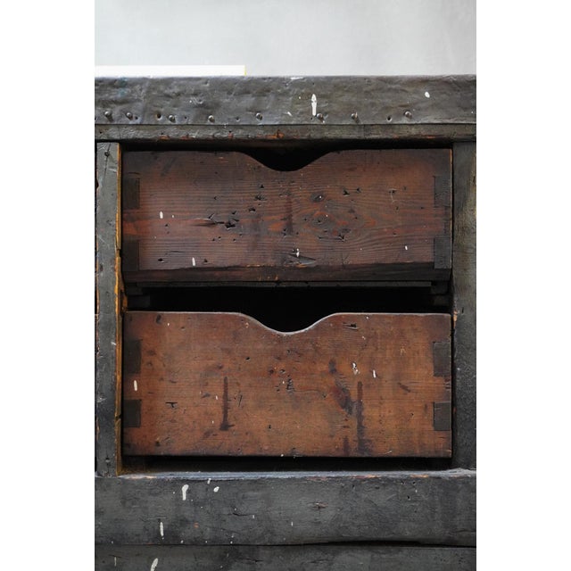Industrial Wooden Sideboard, 1900s For Sale - Image 6 of 18