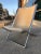 Mid 20th Century Tubular Chrome & Leather Scissor Chair Attributed to Ward Bennett For Sale In Denver - Image 6 of 13