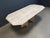Vintage Italian Travertine and Brass Dining Table, 1970s For Sale - Image 8 of 14