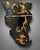 Pair of Japanese Meiji Period Dragon Lacquer Folding Wall Shelves For Sale - Image 9 of 9