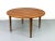 Brown Circular Teak Coffee Table from Mikael Laursen, 1960s For Sale - Image 8 of 15