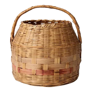 Antique Woven Carrying Basket