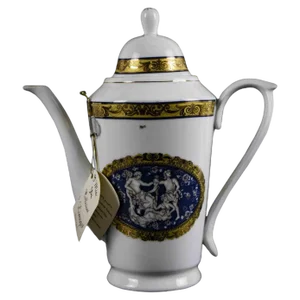 Teapot in Porcelain from Limoges, 1950s