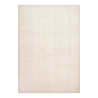 Nazmiyal Collection Contemporary Minimalist Cotton Rug For Sale