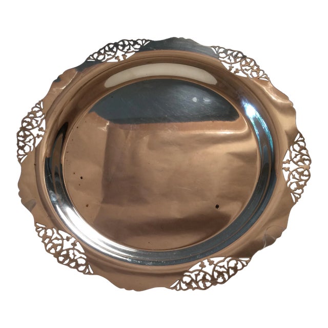 Sheffield Silver Plate Serving Tray For Sale