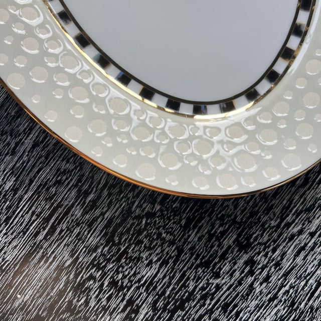 Shabby Chic Mackenzie Childs SoHo Platter For Sale - Image 3 of 6