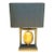 Contemporary Gold Turtle Modern Style Black Rectangular Lamp Shade Table Lamp For Sale