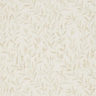 Sanderson Osier Wallpaper in Parchment/ Cream - a Sample For Sale