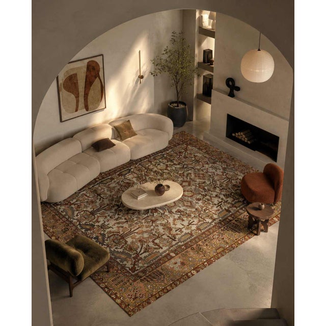 1970s Pasargad DC Handknotted Antique Bakhtiari Rug For Sale - Image 5 of 5