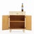A Pair of Parchment-Clad Cabinets or Nightstands, C. 1960. For Sale - Image 4 of 10
