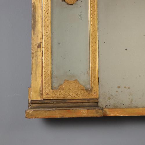 Carved and Gilded Wooden Fireplace For Sale - Image 6 of 11