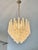 Gold Contemporary Mid-Century Modern "Conchiglie" Murano Glass Gold Chandelier For Sale - Image 8 of 8