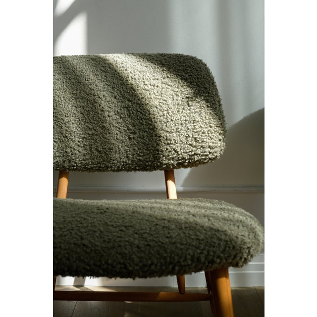Mid-Century Modern Alf Svensson TeVe Lounge Chairs by Ljungs Industrier Ab Sweden, 1953 For Sale - Image 3 of 15