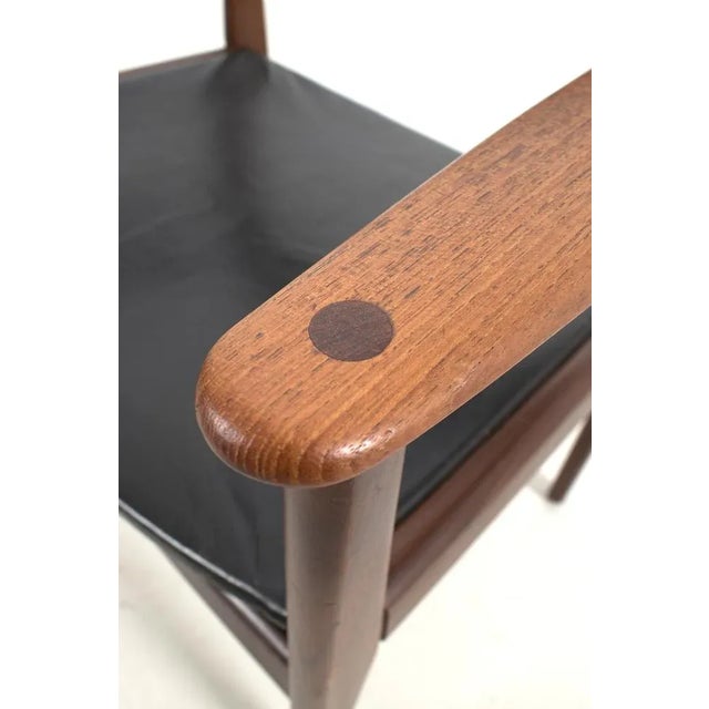 Mid-Century Desk Chair by Poul Volther for Frem Røjle For Sale - Image 6 of 9