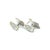 1990s 1990s Pair of Georg Jensen Estate Mens Cufflinks Set with Tie Pin Without Back of Tie Pin For Sale - Image 5 of 8