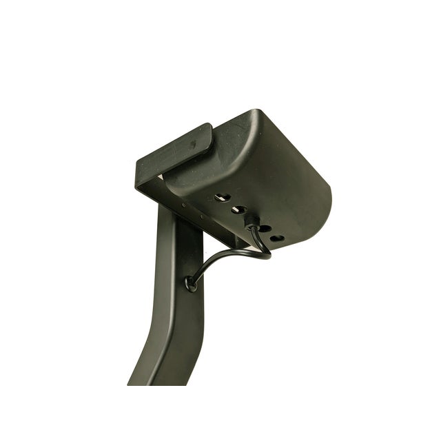 Black & red painted metal Sirio wall lamp designed by Kazuhide Takahama for Sirrah in 1977. Excellent condition: light...